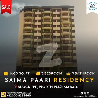SAIMA PAARI RESIDENCY 3 BEDROOMS APARTMENT