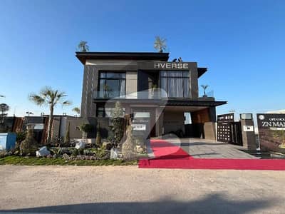 DHA Multan _M Sector   3 Kanal Fully Furnished House For Sale  Double-Height TV Lounge Grand & airy ground floor lounge