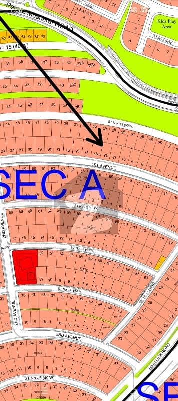 1 Kanal Developed Possesionable Plot Available For Sale. . .