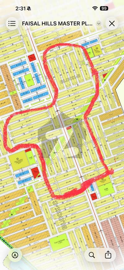 Faisal hill C block category plot second to mdr and corner