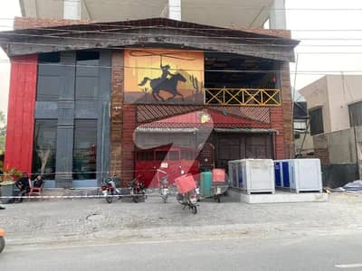 2.5 Kanal Corner Lifetime Commercial Building 2nd Floor Available for Sale Location: Johar Town G1 Market, Lahore