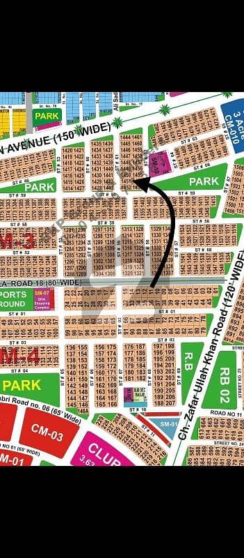 ڈی ایچ اے فیز 1 ۔ سیکٹر ایم ڈی ایچ اے فیز 1,ڈی ایچ اے ڈیفینس,ملتان میں 1 کنال رہائشی پلاٹ 88.0 لاکھ میں برائے فروخت۔