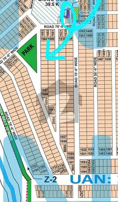 ڈی ایچ اے فیز 7 - بلاک وائے فیز 7,ڈیفنس (ڈی ایچ اے),لاہور میں 1 کنال رہائشی پلاٹ 3.25 کروڑ میں برائے فروخت۔