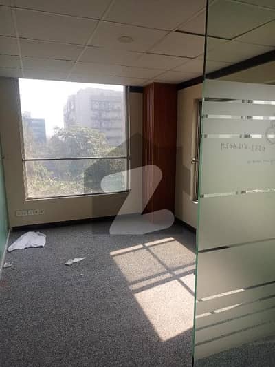 Gulberg semi furnished office space is available on rent.