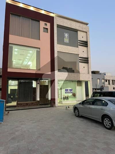 Facing Park 3.2 Marla Plaza Available For Rent In Bahria Orchard Block OLC A