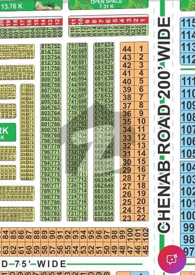 G1 block 10 marla onground plot for sale