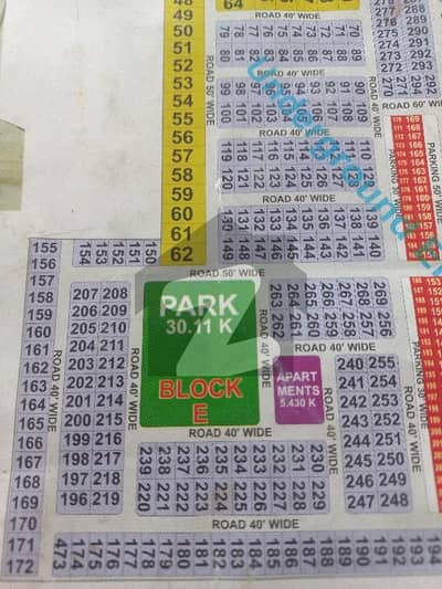 1 Kanal Residential Plot In KEMC Housing Society - Block E For sale