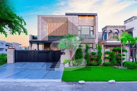 1 Kanal Top Quality Build Luxurious Beautiful Modern Design Villa With Basement For Sale In DHA Lahore Phase 7 Prime Location