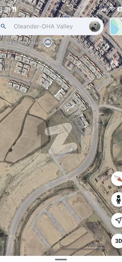 8 Marla Ready Plot with Extra Land for Sale Sector A Oleander, DHA Homes, DHA Phase 7 Islamabad