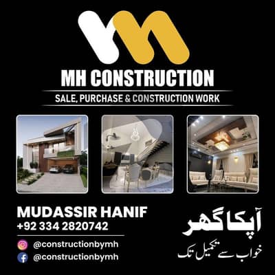 میرٹھ سوسائٹی سکیم 33,کراچی میں 1 کنال رہائشی پلاٹ 3.35 کروڑ میں برائے فروخت۔