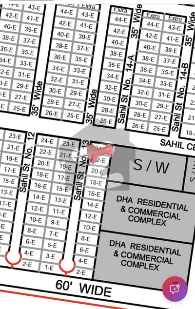 300 Sq. Yards Prime Plot in Phase 8 Sahil Street 13 | Only 515 Lac