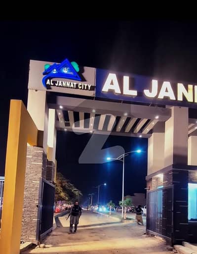 120 Sq. Yd. Plot Available In Rapidly Developing Al Jannat City *QUICK SELL* *Price Slightly Negotiable*