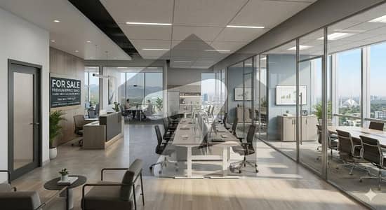 نیو بلیو ایریا اسلام آباد میں 4 مرلہ دفتر 9.5 کروڑ میں برائے فروخت۔