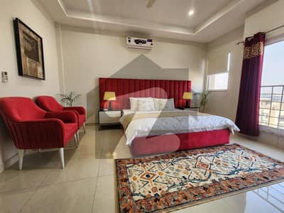 one bed furnished apartment for rent in River Hills tower 2 Bahria town phase 7 Rawalpindi