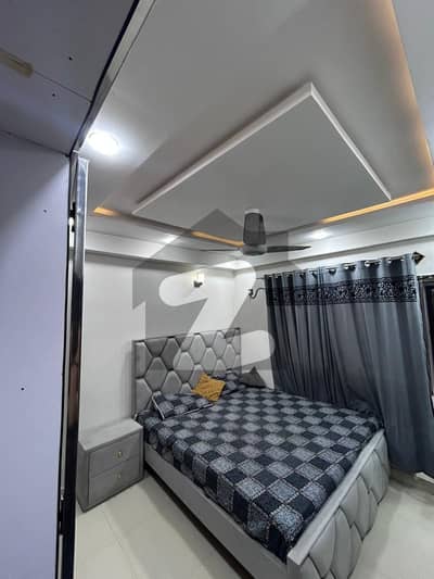 One bed full luxury furnished apartment available for sale rental value 65k prime location