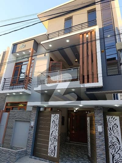 SAADI TOWN 240 SQYDS DOUBLE STORY  MODERN FURNISHED HOUSE FOR SALE.