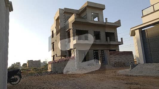240 sqyd triple-story grey structure east open house with 9 bed rooms 8 bath, is available in a secure gated society. Pir Ahmed Zaman Town