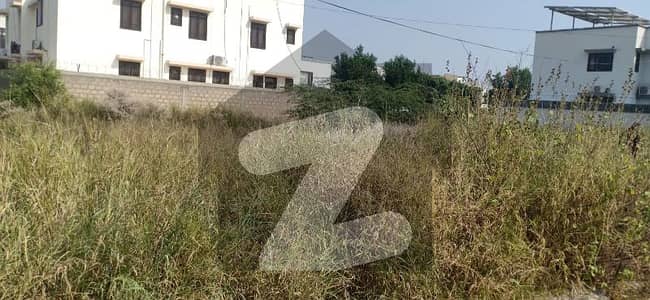 500 Yards Residential Plot For Sale At Khy Hilal West Open Park Facing Box Plot Excellent Location Reasonable Demand.