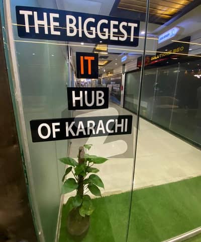 PRIME LEASED OFFICE FOR SALE READY RENTAL INCOME MAIN RASHID MINHAS ROAD