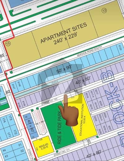 14 Marla B Block Prime Location Plot In Faisal Hills