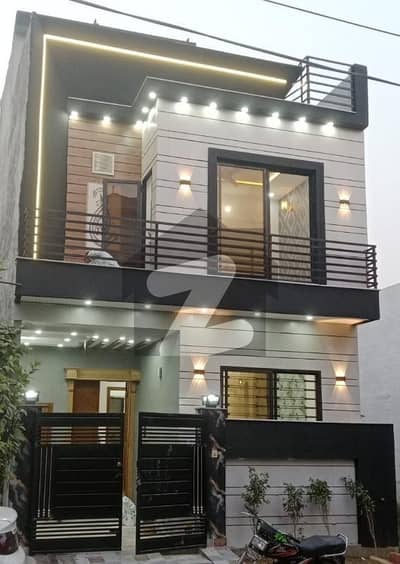 3 Marla Brand New Modran Elevation  House For Sale 3 Bedroom  4 Bathroom  2 kitchen  Tv lounge Dring Room  Mini Car porch  solid Matril Construction  Amazing Wood Work