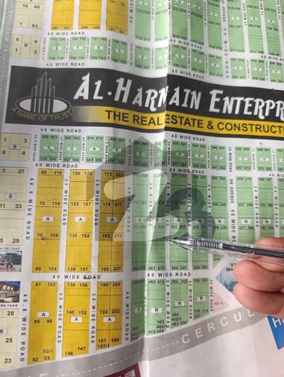 120 SQYDS LOCATION PLOT FOR SALE LEASE IN SAADI GARDEN BLOCK 5