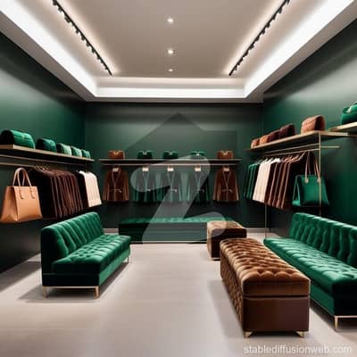 Luxury Showroom Space Available Heart Of Lahore'S Fashion District MM Alam Road