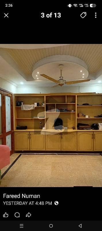 10 Marla Brand New Luxury Spanish Ultra Design Upper Portion For Rent. 1 April Ko Available.