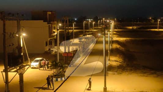 240 Sq. Yard Corner Plot For Sale In Andaleeb Society