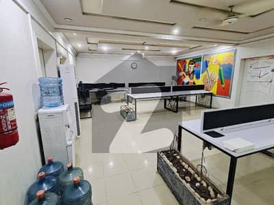 15 Marla Beautiful Second Floor Office Hall Available For Rent Near Shaukat Khanum Hospital