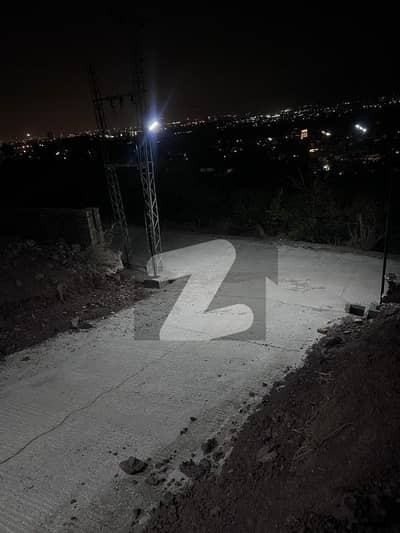 145 Marla 3 Side Corner Hill View Top Farm House Plot For Sale