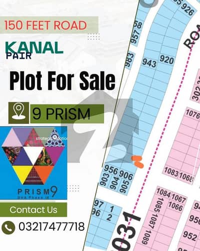 KANAL PAIR 150 FEET ROAD PLOT