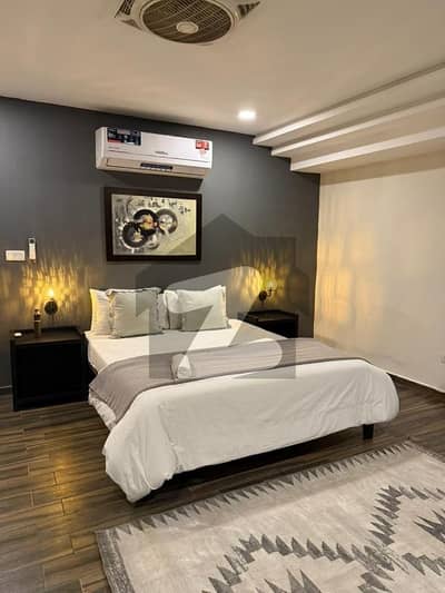 Heights 1 extension E block one bedroom furnished apartment available for rent