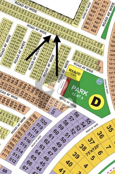 رئیل پام سٹی ایمن آباد موڑ,گوجرانوالہ میں 5 مرلہ رہائشی پلاٹ 75.0 لاکھ میں برائے فروخت۔