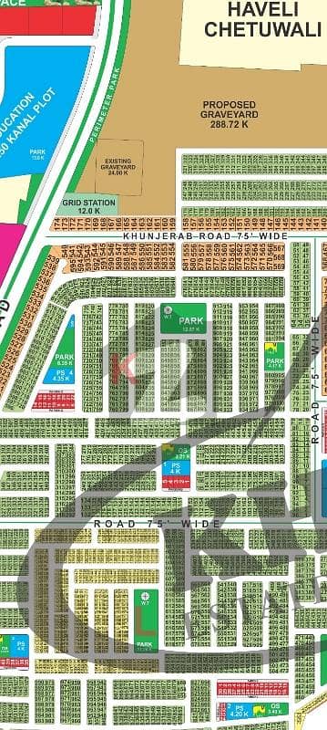 ایل ڈی اے سٹی فیز 1 ۔ بلاک کے ایل ڈی اے سٹی فیز 1 - جناح سیکٹر,ایل ڈی اے سٹی فیز 1,ایل ڈی اے سٹی,ایل ڈی اے روڈ,لاہور میں 1 کنال رہائشی پلاٹ 1.2 کروڑ میں برائے فروخت۔