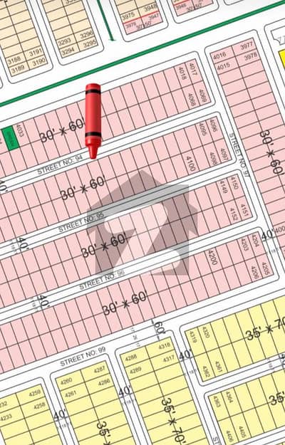 8 MARLA DOUBLE ROAD BACK PLOT FOR SALE A BLOCK FAISAL HILLS