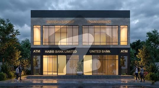 ON GROUND 1 KANAL COMMERCIAL BUILDING FOR RENT (GROUND + 1ST Floor)