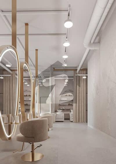 10 Marla Luxury Salon Space | Heart of Gulberg Mm Alam Road | Ready-to-Operate | Huge Frontage