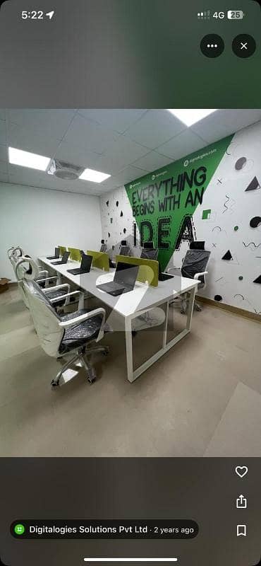 3600 Sqft Office Space Available For Rent Gulshan-e-Iqbal Block 13 C