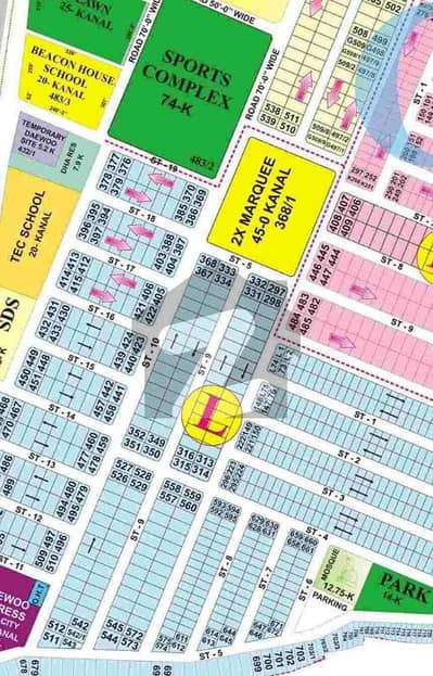 2-KANAL TOP PRIME LOCATION PLOT IN L BLOCK VERY CLOSE TO MAIN ROAD, DIRECT DEAL WITH OWNER.