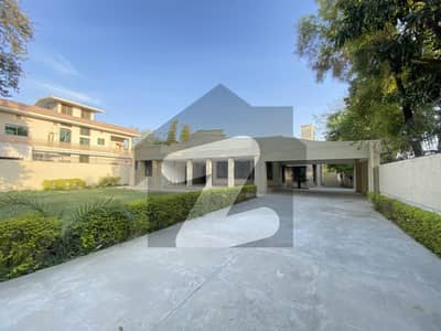 Beautiful House Available For Rent With Big Lawn And Swimming Pool On Prime Location