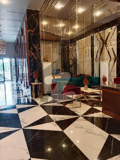 Roshan Heaven Brand New 3 Bedrooms Drawing Lounge Cross West Open Leased Flat Available For Sale With Completion Plan