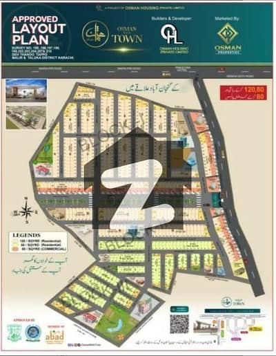 Osman Malir Town In Malir, Karachi, Located Near Bakra Peeri Road