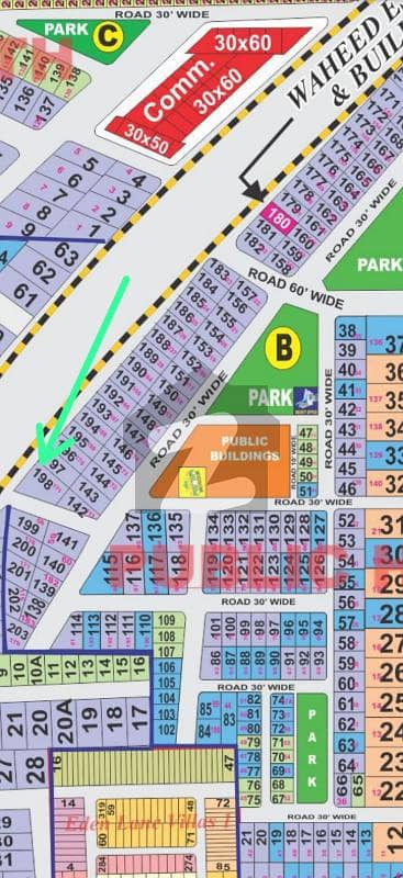 پبلک ہیلتھ سوسائٹی - بلاک بی پبلک ہیلتھ سوسائٹی,لاہور میں 1 کنال کمرشل پلاٹ 3.5 کروڑ میں برائے فروخت۔