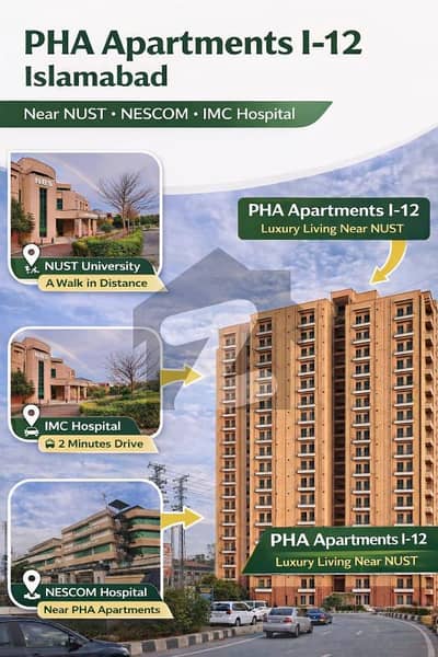 آئی ۔ 12 اسلام آباد میں 2 کمروں کا 4 مرلہ فلیٹ 88.0 لاکھ میں برائے فروخت۔