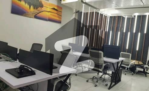 Prime Location Furnished Office Space On Rent Shaheed E Milit Road