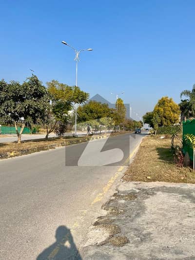 D-12 Service Road Proper Corner Plot with Hughe Extra land