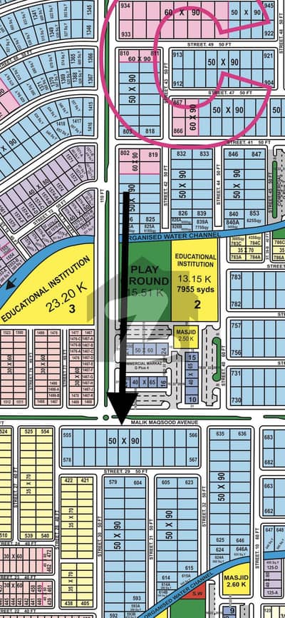 ایم پی سی ایچ ایس ۔ ملٹی گارڈنز بی ۔ 17,اسلام آباد میں 1 کنال رہائشی پلاٹ 3.65 کروڑ میں برائے فروخت۔