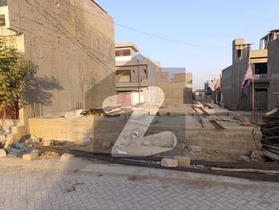 80 SQ YARDS WEST OPEN PLINTH 50 FEET ROAD FACING FOR SALE AT GOLD BLOCK