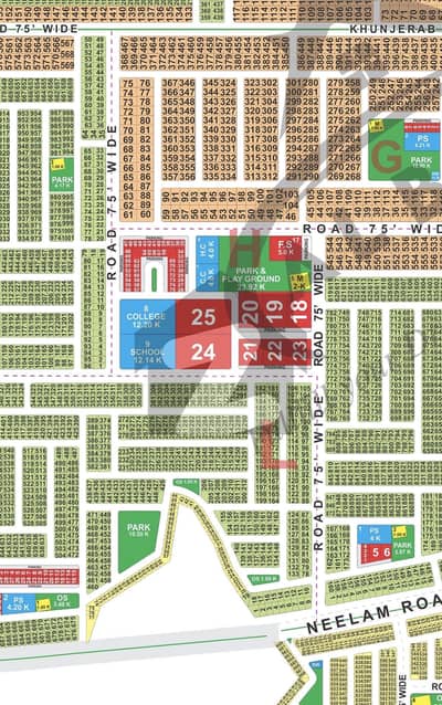 10 Marla Residential L Block 75ft Road and Facing Commercial Onground possession plot for Sale 10 Marla Residential L Block 75ft Road and Facing Commercial Onground possession plot for Sale